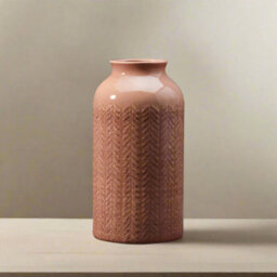 Satchville Pink Tall Ceramic Vase - thumbnail 2