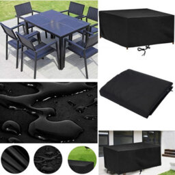 Garden Table Cover 120 74Cm Outdoor Furniture Waterproof Tarp - thumbnail 4