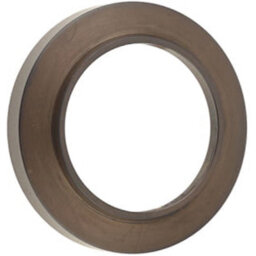 Loops Elegant Chamfered Outer Roses For Escutcheons In Dark Bronze Finish - Solid Brass Key Hole Cover