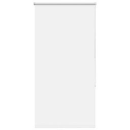 Berkfield Roller Blind Blackout White 85X150 Cm Fabric Width 80.7 Cm Polyester - thumbnail 1