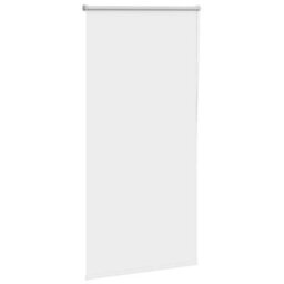 Berkfield Roller Blind Blackout White 85X150 Cm Fabric Width 80.7 Cm Polyester - thumbnail 3