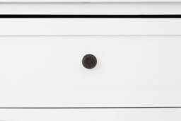 Orsina Rustic Style Ivory 2 Drawers 4 Baskets Cabinet, Compact Design Display Cabinet, Spacious Side Cabinet - thumbnail 5