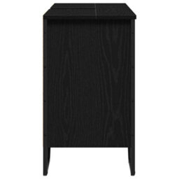 Berkfield Bathroom Sink Cabinet Black Oak 91X35X60 Cm Engineered Wood - thumbnail 6