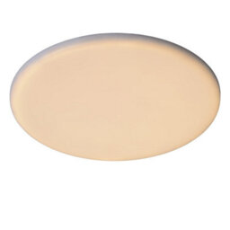 Lucide Ceres-Led Modern Flush Ceiling Light Bathroom 21.5Cm- Led Dim. - 1X30W 3000K - Ip44 - Black - thumbnail 8