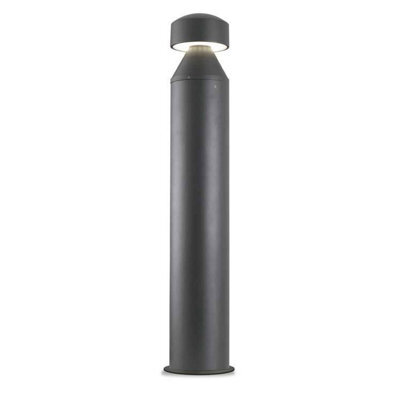 Luminosa Lighting Luminosa Leds C4 Cilin Outdoor Led Outdoor Bollard Urban Grey 100Cm 2185Lm 4000K Ip65 - image 1