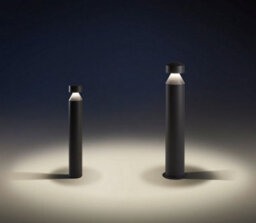 Luminosa Lighting Luminosa Leds C4 Cilin Outdoor Led Outdoor Bollard Urban Grey 100Cm 2185Lm 4000K Ip65 - thumbnail 3