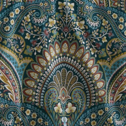 Dreams & Drapes Palais Rich Jacobean Damask Print Duvet Cover Set - thumbnail 3