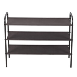 Living And Home Bronze 67.5Cm W 3 Tier Carbon Steel Shoe Rack - thumbnail 4