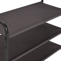 Living And Home Bronze 67.5Cm W 3 Tier Carbon Steel Shoe Rack - thumbnail 5
