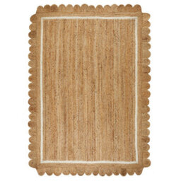Handmade Modern Natural Easy To Clean Bordered Rug For Living Room Dining Room & Bedroom-120Cm X 170Cm - thumbnail 6