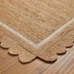 Handmade Modern Natural Easy To Clean Bordered Rug For Living Room Dining Room & Bedroom-120Cm X 170Cm - thumbnail 3
