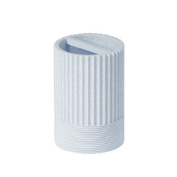 Showerdrape Tranquil Pale Blue Resin Freestanding Toothbrush Holder - thumbnail 2
