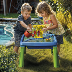 Sand & Water Creativity Table For Kids, Dolu Indoor Outdoor Activity Table - thumbnail 6