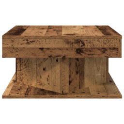 Vidaxl Coffee Table Old Wood 55X55X30 Cm Engineered Wood - thumbnail 5