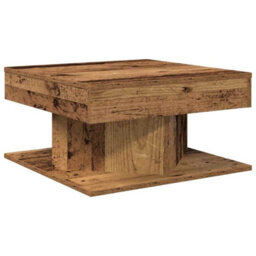 Vidaxl Coffee Table Old Wood 55X55X30 Cm Engineered Wood - thumbnail 2