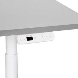 Beliani Electric Adjustable Standing Desk Destinas Grey/ White 160 Cm 72 Cm - thumbnail 6