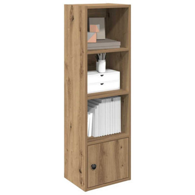 Berkfield Bookcase Artisan Oak 31X24X102 Cm Engineered Wood - image 1