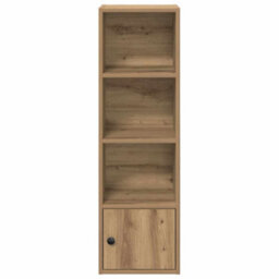 Berkfield Bookcase Artisan Oak 31X24X102 Cm Engineered Wood - thumbnail 5