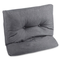 Sofa Cushion Soft Square Seat Cushion Backrest Pillows For Floor Chair Sofa Couch And Bed 21.6X21.6X5 Inch (Gray) - thumbnail 1