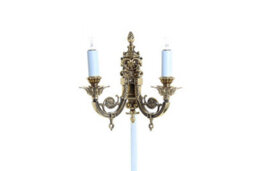 Luminosa Lighting Luminosa Chelsea Polished Brass Candle Wall Lamp - thumbnail 2
