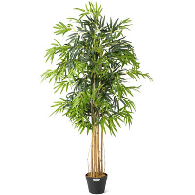 Christow Artificial Bamboo Large Potted Plant - image 1