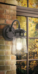 Stylish Outdoor Ip44 Architectural Bronze Led Wall And Ground Pedestal Light - thumbnail 2