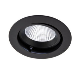 Luminosa Lighting Luminosa Axial Cct 30W Round Recessed Downlight Matt Black Paint - thumbnail 3