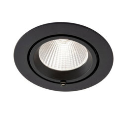 Luminosa Lighting Luminosa Axial Cct 30W Round Recessed Downlight Matt Black Paint - thumbnail 2