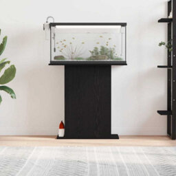 Walplus Black Oak Aquarium Stand 75X36X72.5 Cm Engineered Wood Fish Tank Cabinet - thumbnail 3