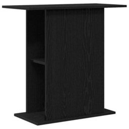 Walplus Black Oak Aquarium Stand 75X36X72.5 Cm Engineered Wood Fish Tank Cabinet - thumbnail 2