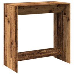 Berkfield Bar Table Old Wood 102X50X103.5 Cm Engineered Wood - thumbnail 2