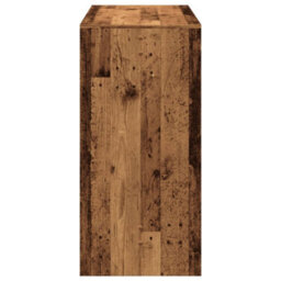 Berkfield Bar Table Old Wood 102X50X103.5 Cm Engineered Wood - thumbnail 5