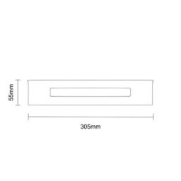 Showerdrape Bagno Chrome Wall Mounted Corner Basket - thumbnail 8