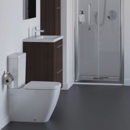 Ideal Standard I.life S Tall Matt Coffee Brown Oak Effect Single Wall-Mounted Bathroom Cabinet (H)120Cm (W)40Cm - thumbnail 5