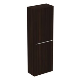 Ideal Standard I.life S Tall Matt Coffee Brown Oak Effect Single Wall-Mounted Bathroom Cabinet (H)120Cm (W)40Cm - thumbnail 2