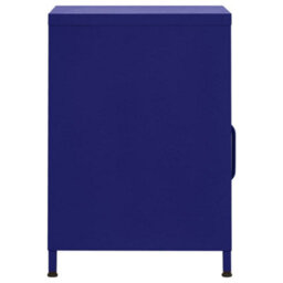 Berkfield Nightstands 2 Pcs Navy Blue 35X35X51 Cm Steel - thumbnail 4