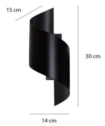 Emibig Lighting Emibig Spiner Wall Lamp 1 X G9 Black - thumbnail 8