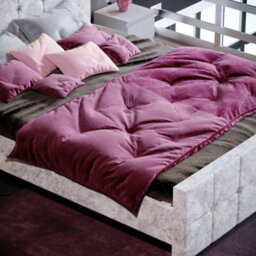 Lassic Vida Designs Valentina Crushed Velvet Silver Ukfr 5Ft King Size Bed Frame, 200 X 150Cm - thumbnail 6