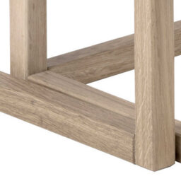 Wyld Haus Meadowbloom White Oak Set Of 2 Nesting Coffee Tables - thumbnail 9