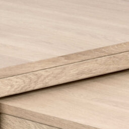Wyld Haus Meadowbloom White Oak Set Of 2 Nesting Coffee Tables - thumbnail 6