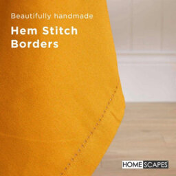 Homescapes Mustard Yellow Cotton Round Tablecloth 178 Cm - thumbnail 5