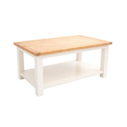 Cabinet Bits Maggiori Off White Coffee Table With Shelf - thumbnail 3