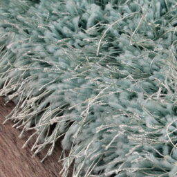 Duckegg Plain Shaggy Sparkle Handmade Easy To Clean Rug For Living Room And Bedroom-180Cm X 270Cm - thumbnail 3