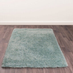 Duckegg Plain Shaggy Sparkle Handmade Easy To Clean Rug For Living Room And Bedroom-180Cm X 270Cm - thumbnail 1