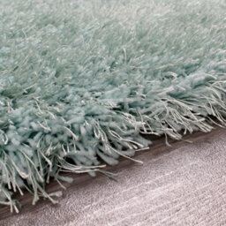 Duckegg Plain Shaggy Sparkle Handmade Easy To Clean Rug For Living Room And Bedroom-180Cm X 270Cm - thumbnail 5