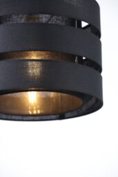 Trio Black Pendant Cylinder Light Shade (D)35Cm - thumbnail 4