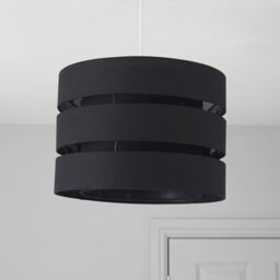 Trio Black Pendant Cylinder Light Shade (D)35Cm - thumbnail 5