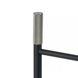 Showerdrape Chester Black Toilet Roll Holder & Spare Paper Holder Combination - thumbnail 2