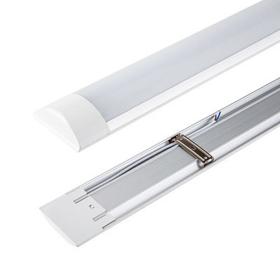 Brightex LED Brightex 60W 5Ft 6000 Lumen Led Batten Tube Light, Non-Flickering Cool White Slimline Fitting For Garage & Office - image 1