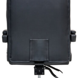Beliani Executive Chair Serene Faux Leather Black - thumbnail 9